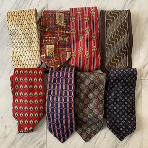 Christian Dior silk men's ties designers names